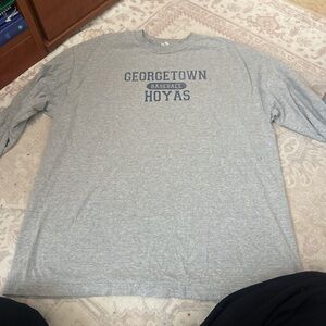 Georgetown Hoyas Gray Long Sleeve Shirt